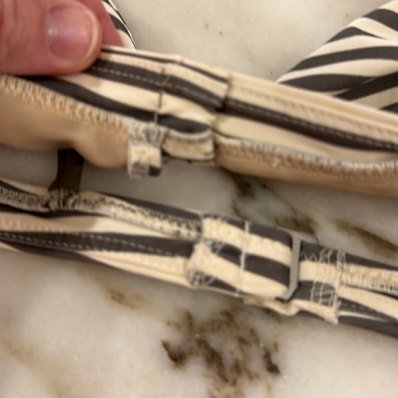 Solid & Striped Bikini Set - Picture 3 of 4